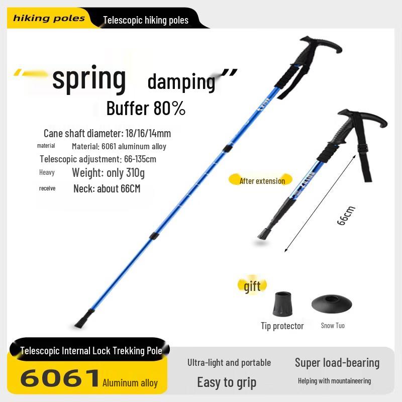 Tiemuyun Ultralight Foldable Telescopic Trekking Pole
