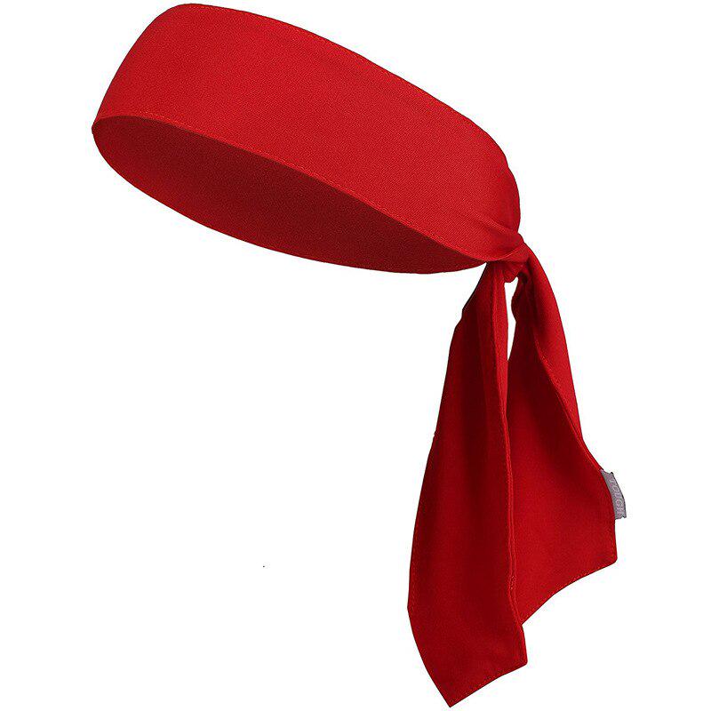 Sports Solid Head Tie Headband Sweatband for Running Basketball Tennis Yogo Sports Solid Head Tie Headband Sweatband for Running Basketball Tennis Yogo