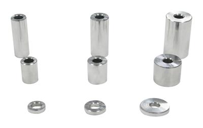 NTB AS62-13-30 Universal Aluminum Spacer Inner Diameter: 0.2 X Outer Diameter: 0.5 X 0.5 Inches (13 X 30 Mm)