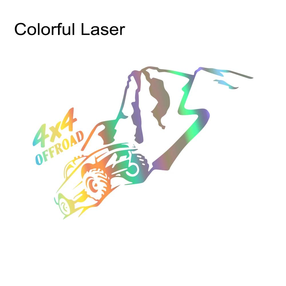 4x4 Offroad Car Door Sticker Mountain Vinyl Decal Hood Hill Sport Off-road Vehicle Automobiles Flim Decals Auto Accessories 50x22cm