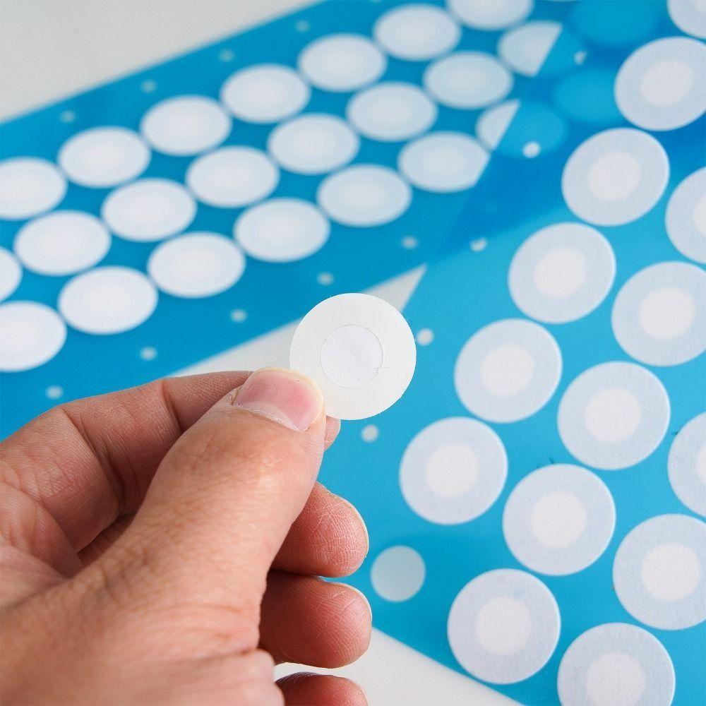 48pcs Waterproof 20mm Filter Paper Sticker EPTFE Material 20mm Membrane 20mm Hydrophobic Breathable Membrane Breathable