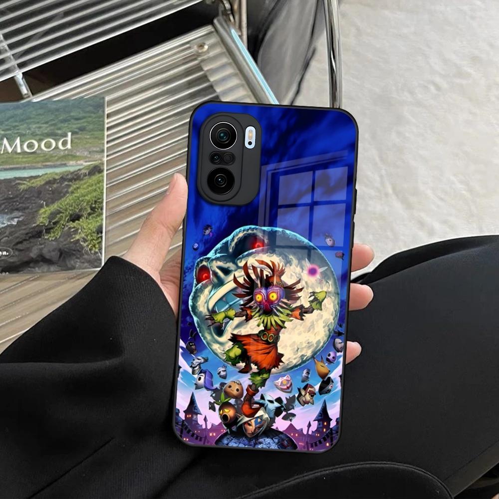 Cartoon Anime Game Z-Zelda Phone Case for Xiaomi 14 13 12 11 13t 12t 11t POCO M6 M5 X6 X5 F6 F5 Ultra Pro Lite 5G toughened glas