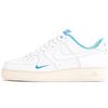 Kith x Air Force 1 Low Hawaii Sneakers da Uomo Bianco Blu-Lagoon Aloe-Verde DC9555-100