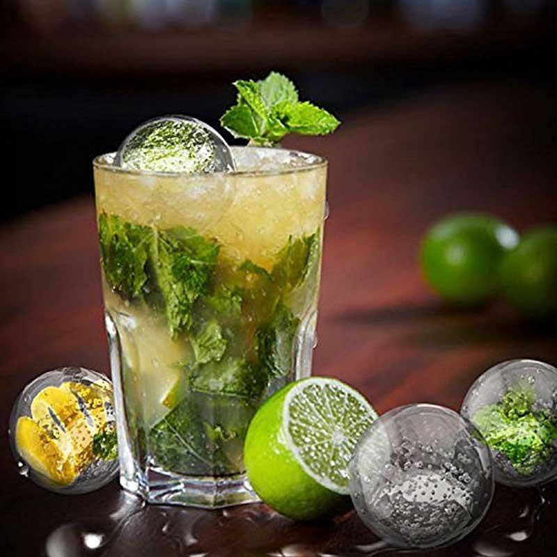 Forma Silikonowa Na 4 Kule Lodowe Do Drinków Napojów