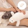 Realistic Ferret Plush Dolls Animal Large Ferret Toy Furry Stuffed Toy Cuddle Toy for Birthday Christmas Gifts