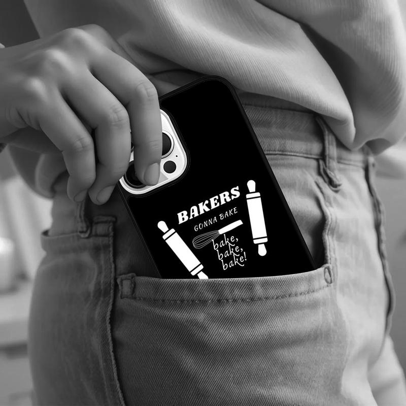 Baking Cooking Utensils Chef soft Phone Case For iPhone 17 Air 15 16e 14 13 Pro Max Coque 12 11 Pro Max PLUS cover