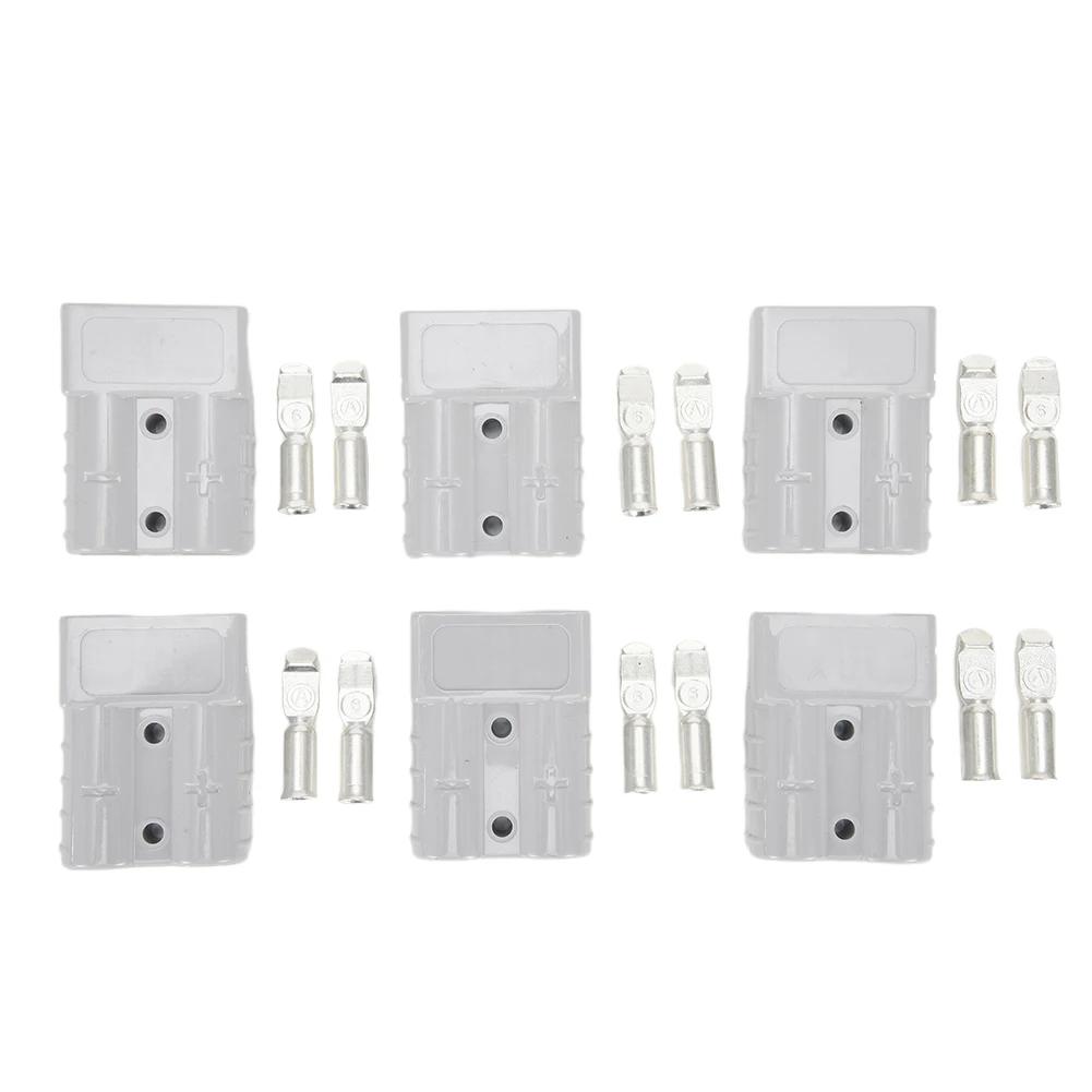 50A Connector For Anderson Style Plug Connectors DC Power Solar Caravan Motorcycle Socket Battery Charging Adapter Accessories