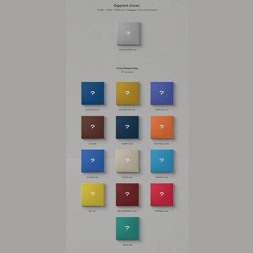 Seventeen SEMICOLON Album + 3 Gift
