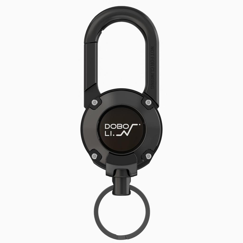Logo Keychain for AirTag: Protective Anti-Loss Device Case & Key Ring