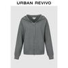 UR Women's Hooded Double-Zipper Knit Cardigan