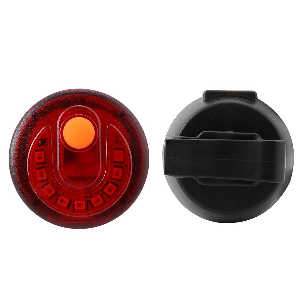 Waterproof Bike Bicycle LED Taillight Safety Warning Light Brake Lamp USB Fast Charging