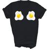 Fried Eggs Egg Boobs Cool Costume Unisex Shirt Gift for Men Women