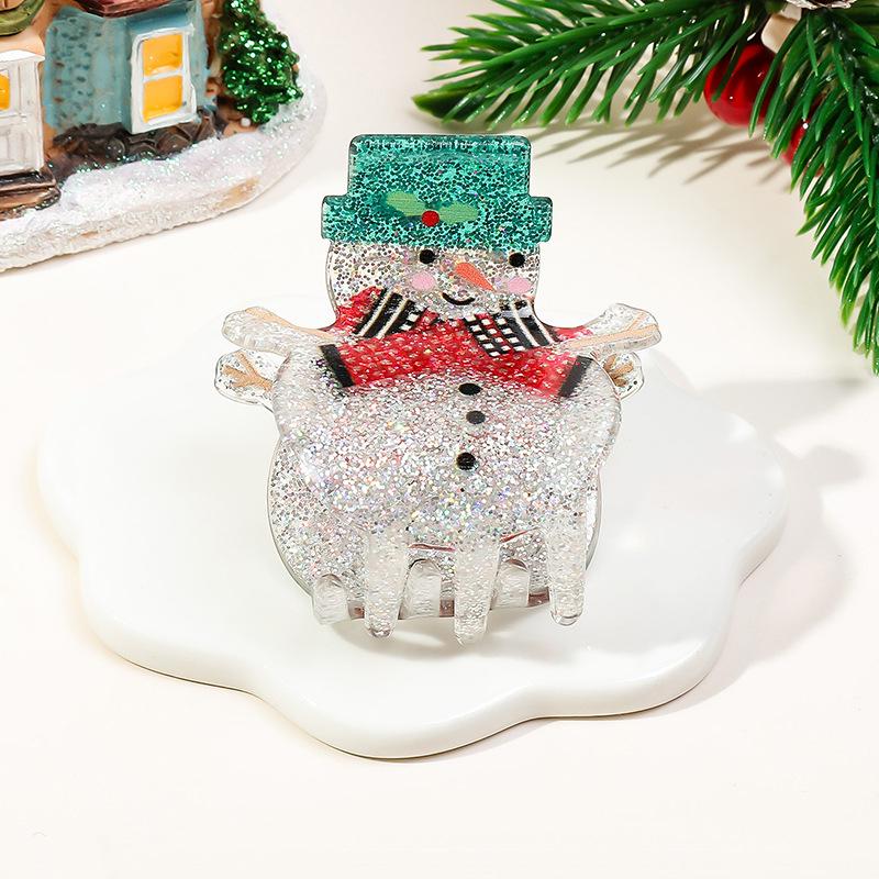 Bamboo Yao Jewelry Cute Shark Hair Clips for Women - Christmas Hair Accessories and Small Updo Claws