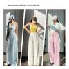 MJ STYLE Women's Relaxed High-Waist Wide-Leg Pants