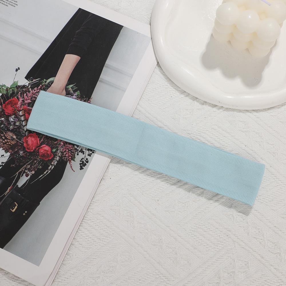 Simple Sports Quick Dry Women Headbands for Women Yoga Non Slip Elastic Cycling Running Exercising Sweatband Workout Turban