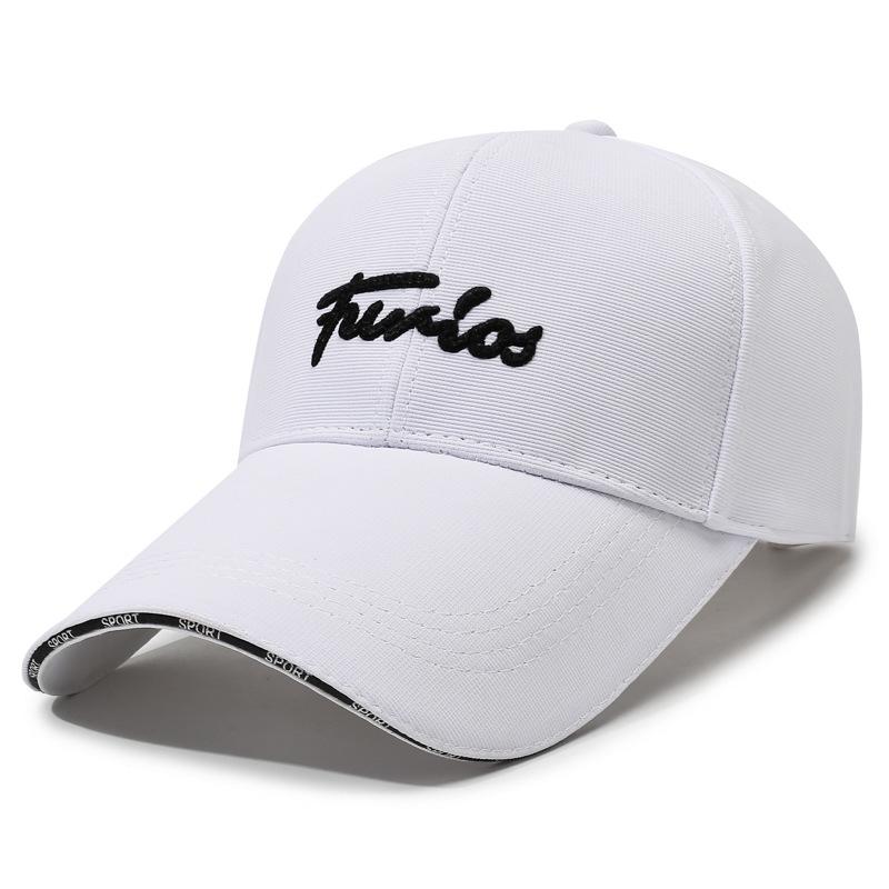 Embroidered Letter Baseball Cap Unisex Spring Autumn Outdoor Sun Protection Hat Running Sports Cap
