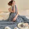 New 3D Shaped Jacquard Blanket Lamb Fleece Coral Fleece Double Sided Blankets Autumn Winter Seasons Warm Comfortable Nap Quilt