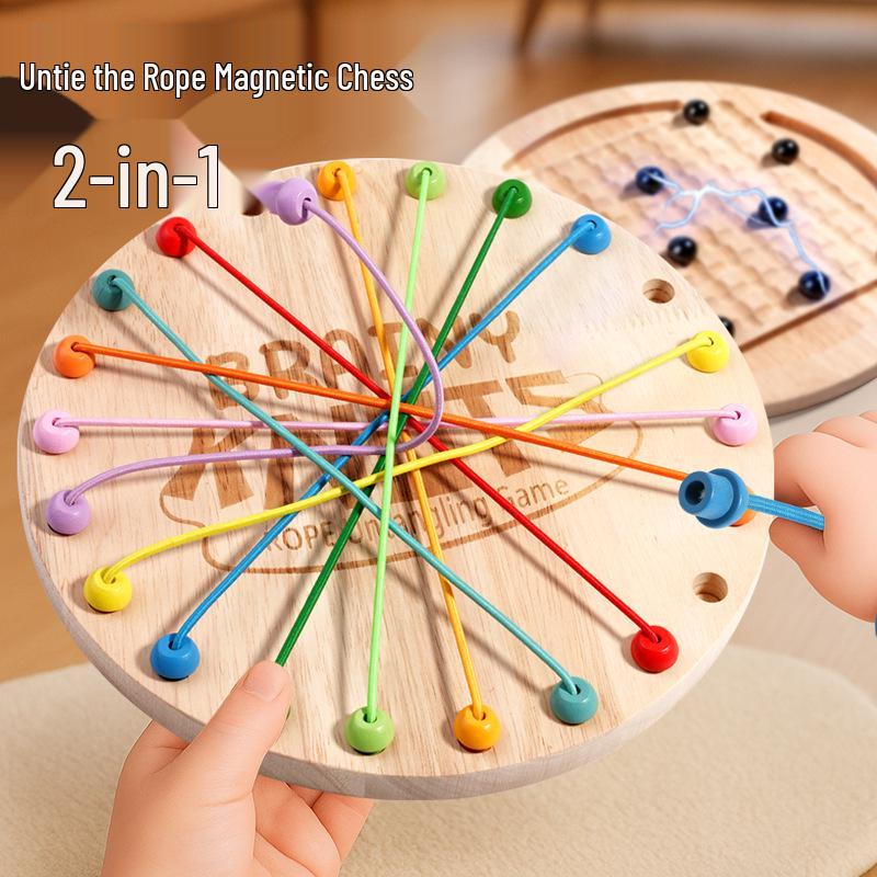 

Children s Educational Logic Game: Two-in-One Magnetic Toy for Fun Parent-Child Interaction