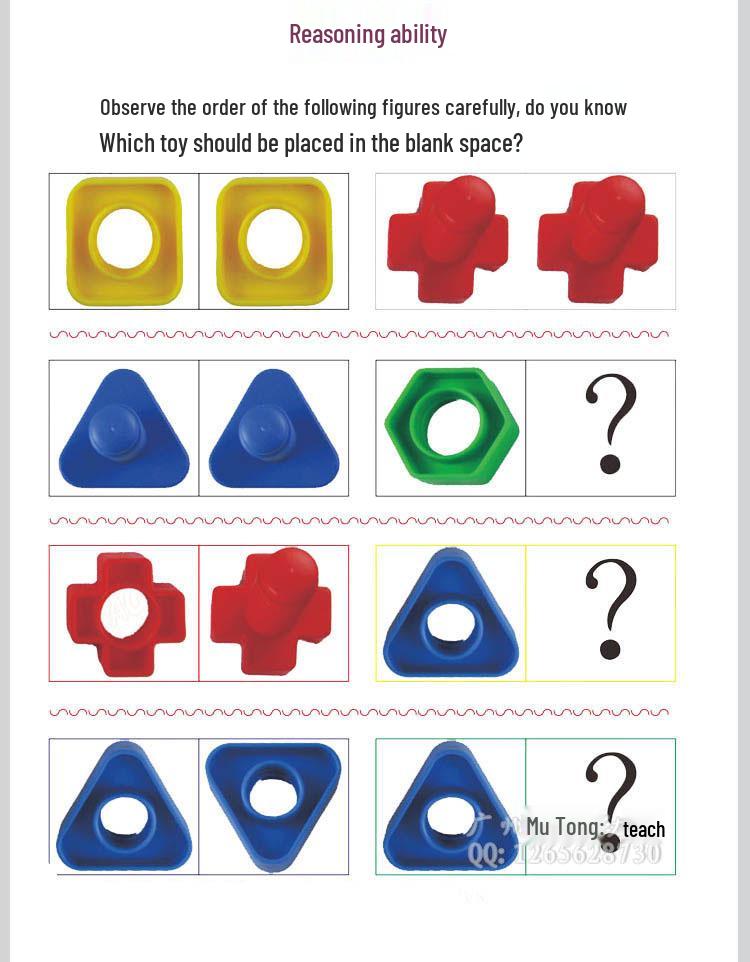 Early Education Screw & Bolt Matching Toy for Toddlers (1-3 Years) - Desktop Assembly Blocks & Learning Aid