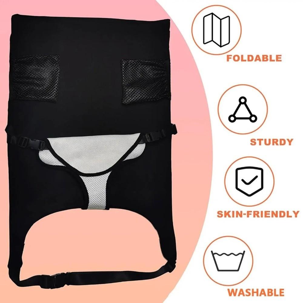 with Side Pocket Kids Airplane Seat Extender Breathable Travel Foot Hammock  Camping