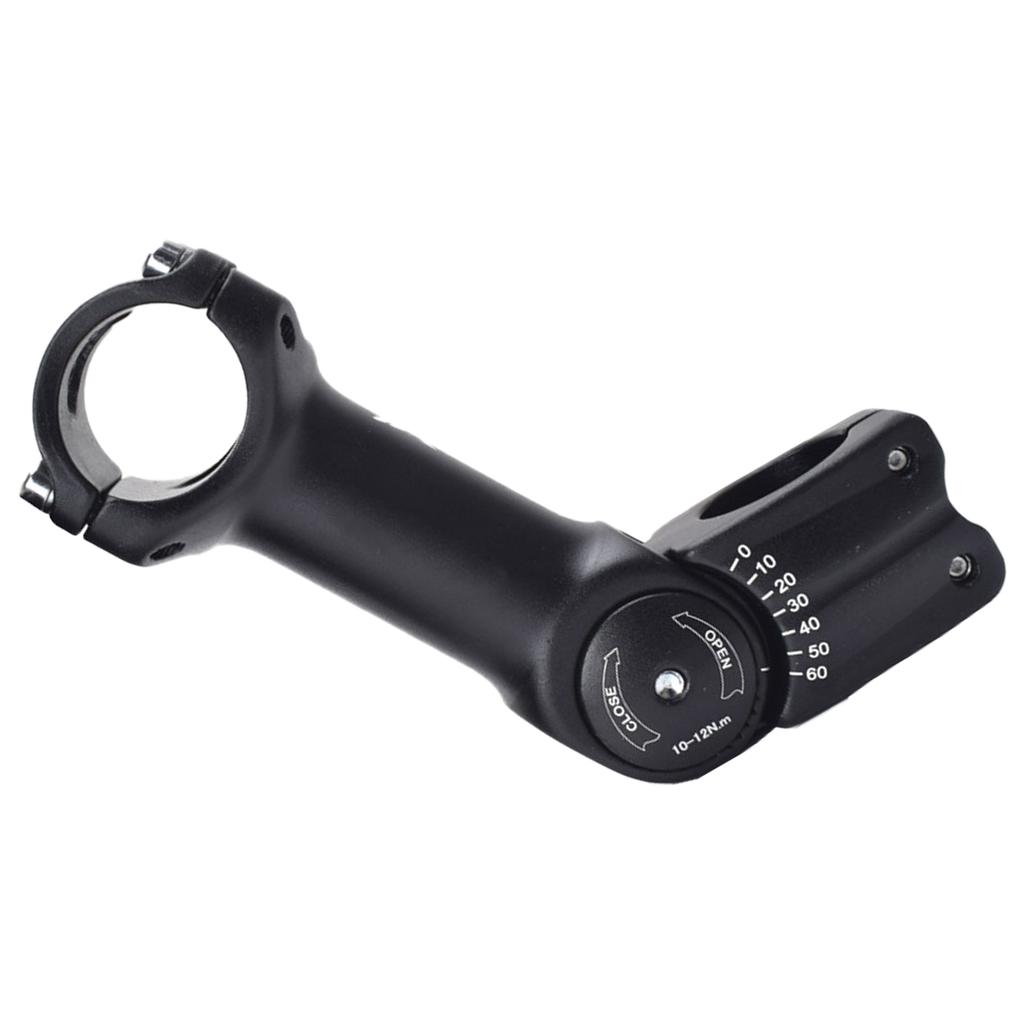 Adjustable Bike Handlebar Stem Aluminium Alloy Bike Stem Handlebar Risers Extension Adapter for Road Mountain Bike