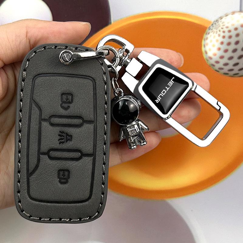 Premium Jetour X70/X70 Plus/X70S/X90 Key Cover with Buckle