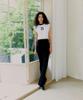 PROVO See-Through Button Pants / Black