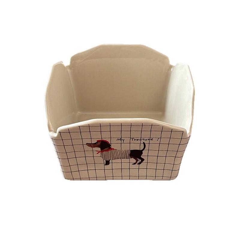 Keramisk snackstallrik, Vardagsrum soffbord, Torkad fruktfat, Snackstallrik, Förvaringskorg, Förvaringslåda, Fruktskål