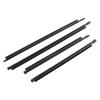 4PCS Door Glass Belt Outer Molding Weatherstrip For TOYOTA 4RUNNER 1996-2001