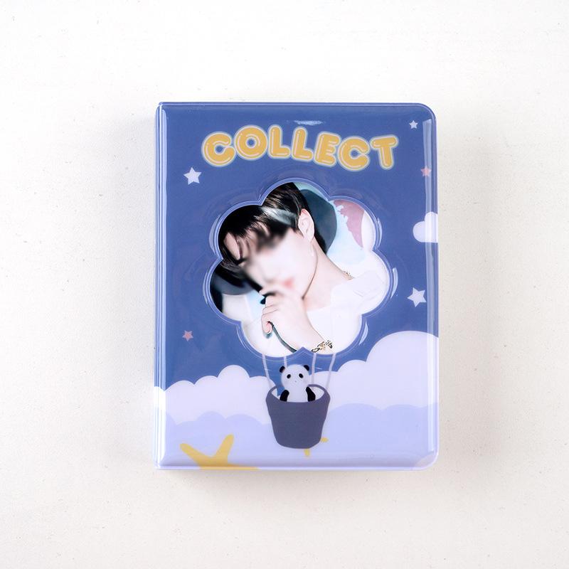 Cartoon Album Holds 64 Mini Photos Instax Album Photo Album for Mini Fuji Instax & Name Card 7s 8 25 50s Mini Photo Album
