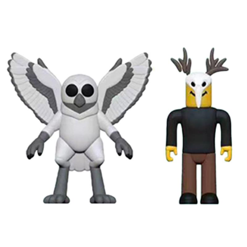 24pcs 99 Nights in The Forest Blind Box Figures Figurine Owl Goat Wolf Deer 99 Nights in The Forest Figurine Plastic Toy Gifts