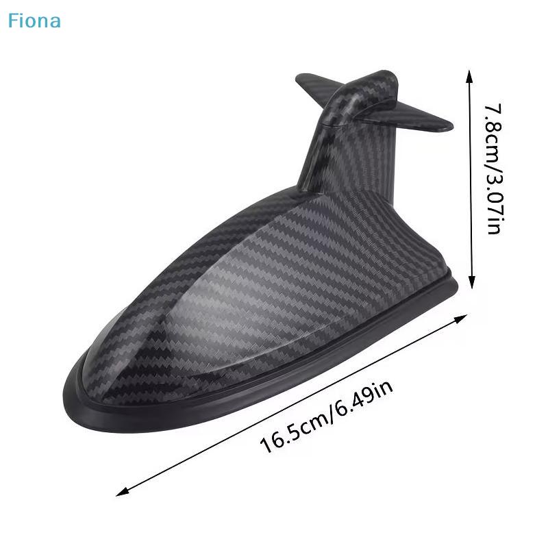 Car Shark Fin Antenna Cover, Decorative Fake Shark Fin Antenna with Universal Fit for Auto Exterior Styling