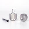 22/25/30mm Tattoo Machine Grip Ergonomic Professional Stainless Steel Tattoo Grip Knurled Handle Durable