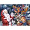 Diy 5d Diamond Painting Kit Round Full Drill Diamond Arts Cartoon Craft Canvas Cross Stitch Supply Home Wall Decor Adults . Christmas Presents