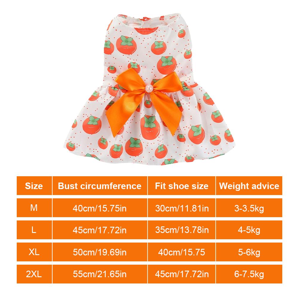 Spring Summer Cat Princess Dress Pet Sunflower Skirts Pet Clothes Comfortable Soft Puppuy Dogs Cats Dress