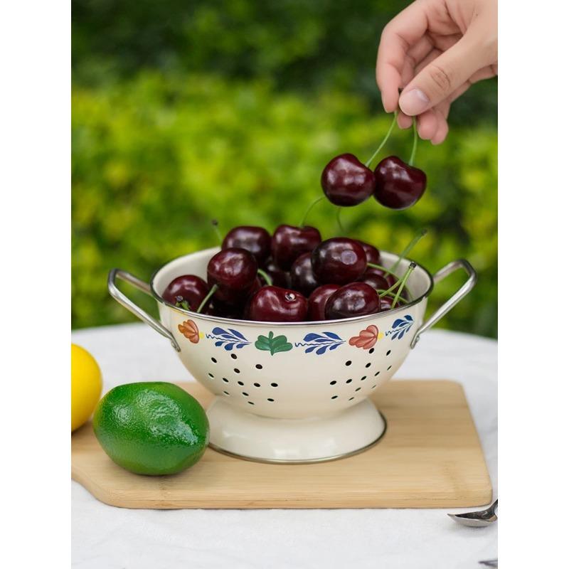 Royal Dutch Kitchen Sieb, Nudelsieb, Obst, Gemüse, Spülen, Abtropfschale, Tafelaufsatz