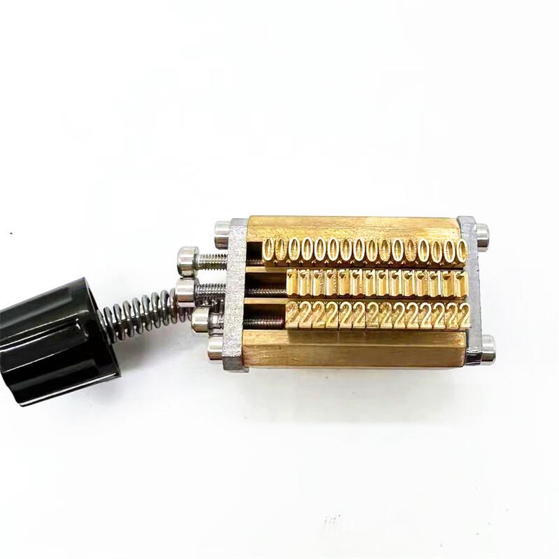 Copper Type Letters for Thermal Coding Machines