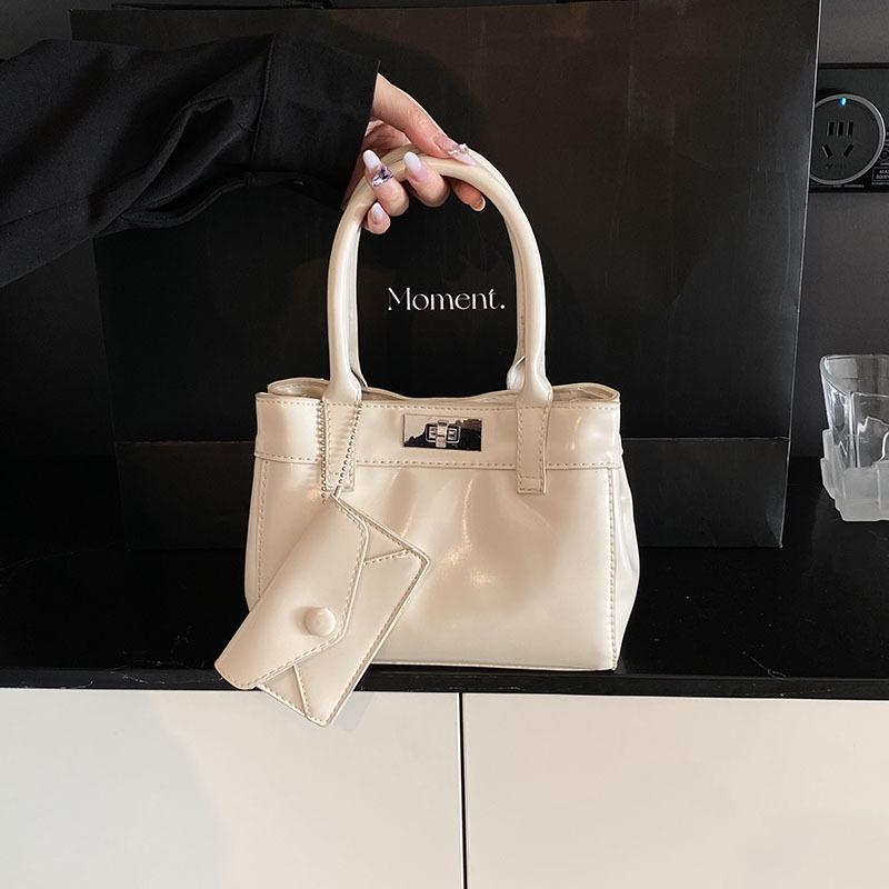 

Hand carry fashion bucket bag women s new niche simple casual shoulder bag high-end trendy women s bag білий