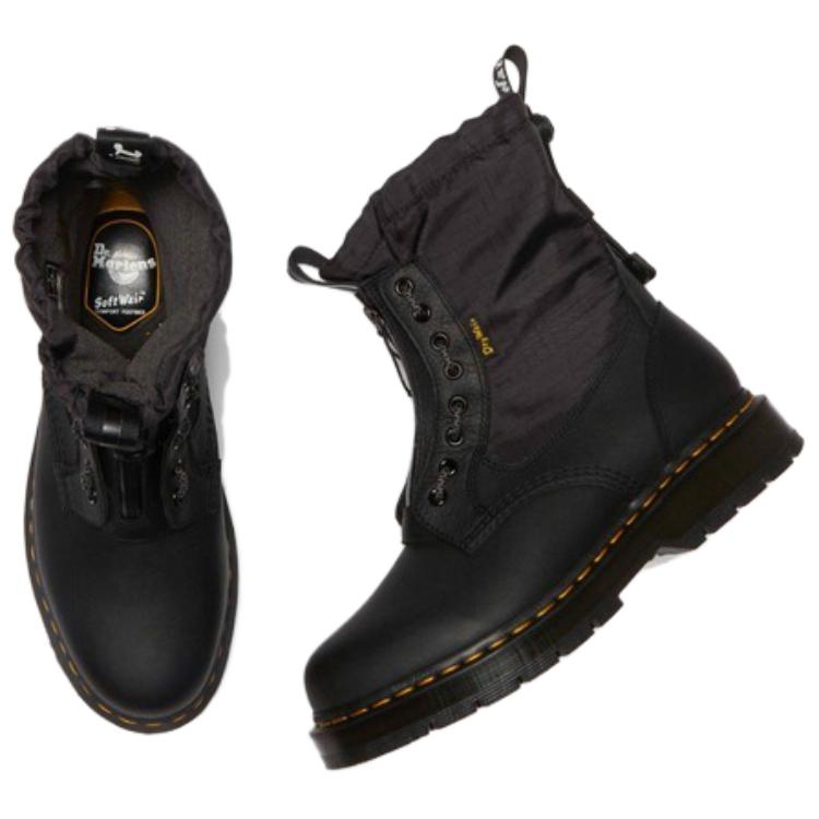 Dr. Martens 1460 Leather Fashion Short Boots Unisex Boots Black 31848001