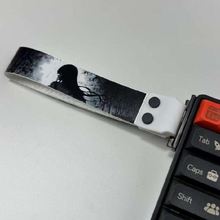 Cinghie per Tastiere Snap-On Adesive per Tastiere Meccaniche, Design Decorativo e Antiscivolo