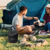 Foldable Camp Bucket 22L Camping Storage Folding Bucket Easy Hold Wash Basin Bucket For Fishing Good Hiking Picnics