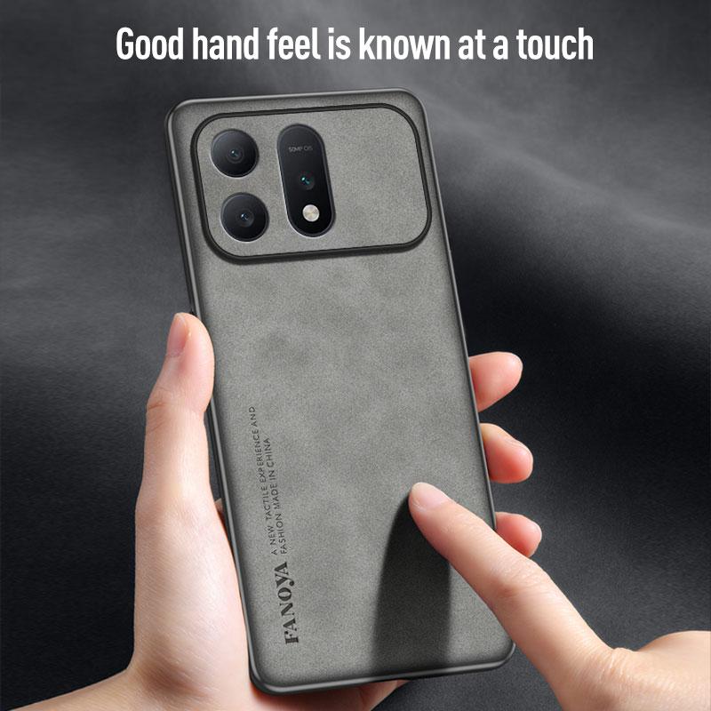 EUCAGR For Honor Win Turbo Case PU Leather Phone Case For Honor Win Turbo Back Cover Matte Silicone Shockproof Full Protection