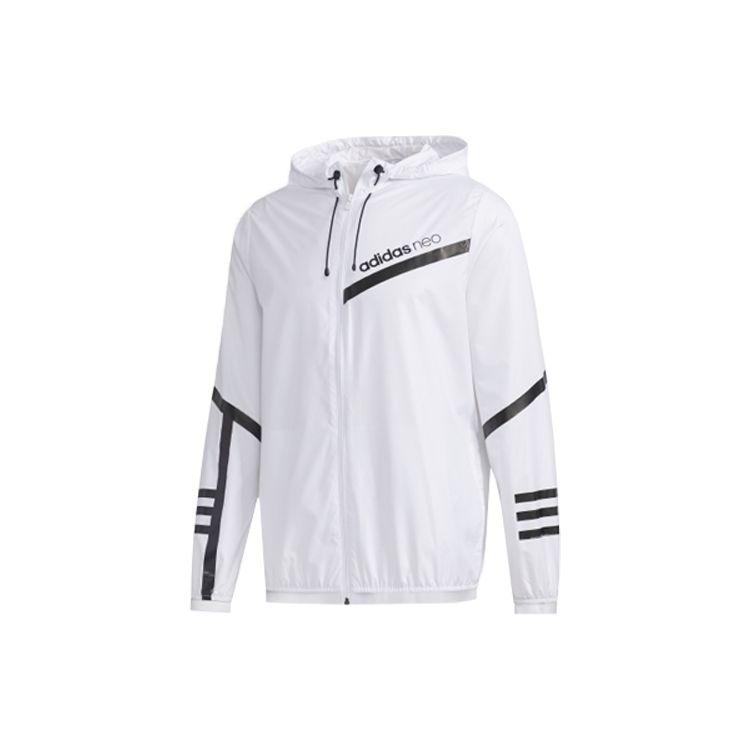 

Adidas Neo CS 3-полосная ветровка Мужские куртки белые GK5882 XL