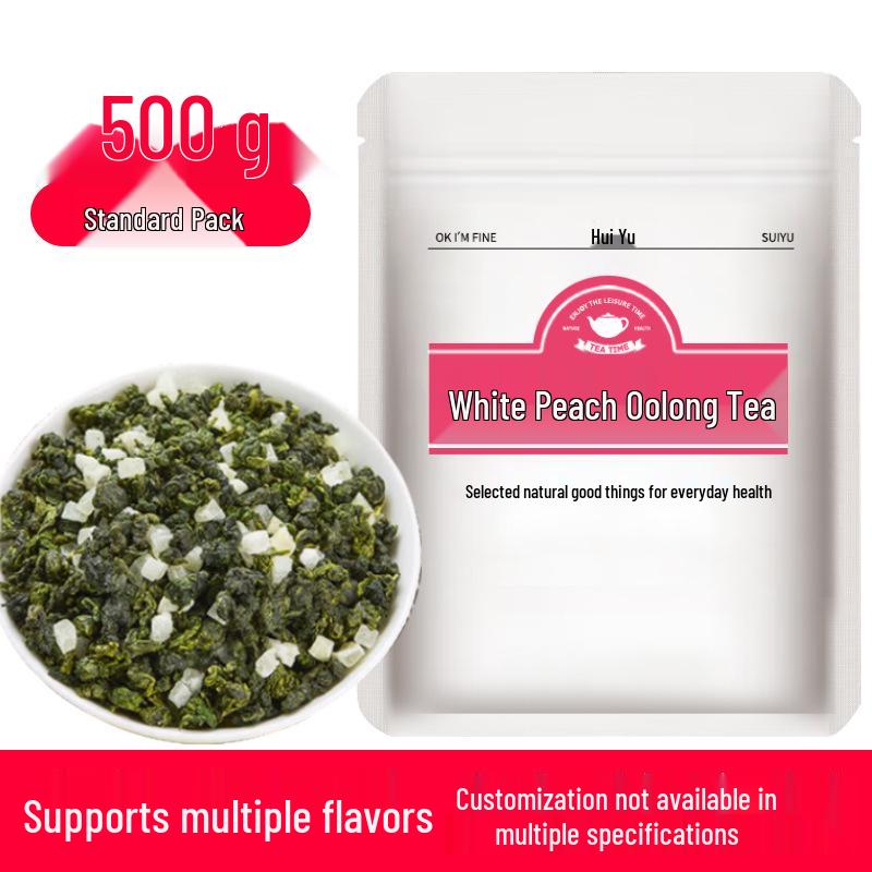 Rich Aroma White Peach Oolong Tea - New Formula, Catering Grade, Triangle Tea Bags
