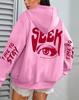 Women's Casual Autumn Fleece Hooded Sweatshirt with Pockets