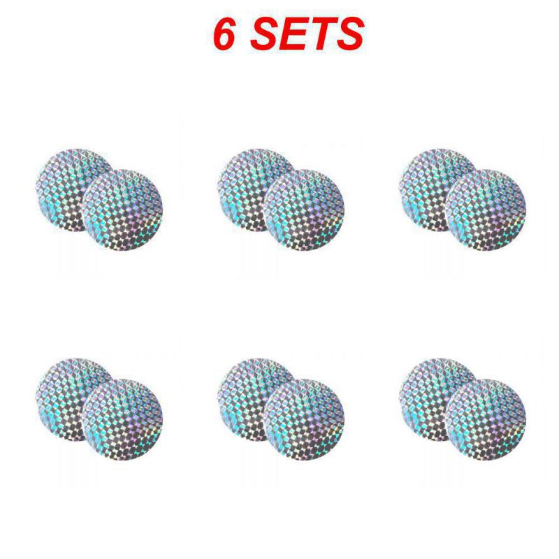 2/4/6SETS Anti Bird Scare Eflective Stick For Garden Courtyard Pigeons Useful Home Accessories Laser Film Window Adhesive