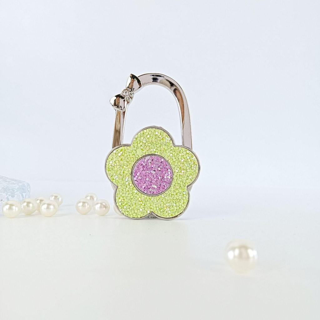 Hot Selling Foldable Sunflower Hanging Bag Hook, Small and No-Adhesive