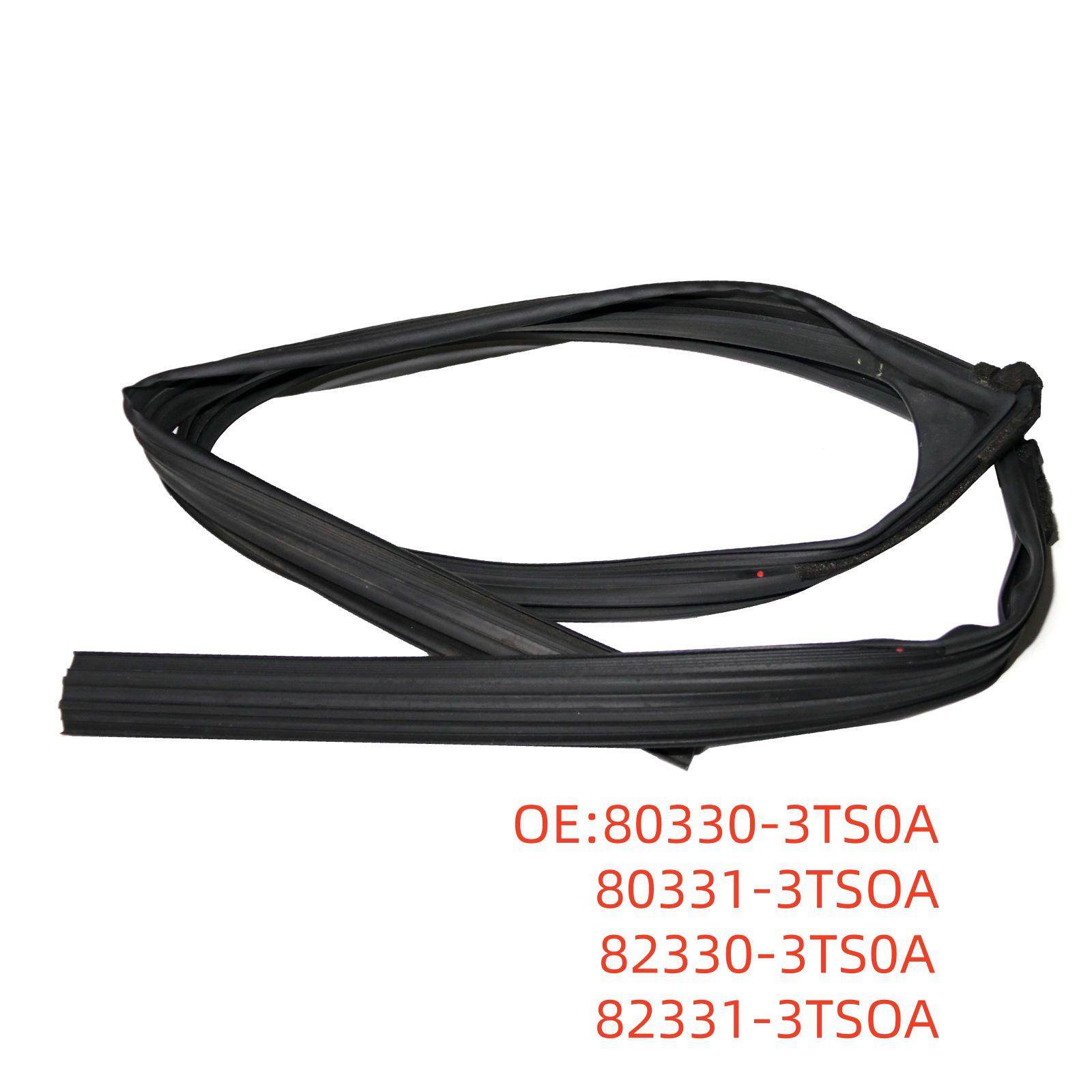 Nissan Teana Altima 2013-2018 Уплотнитель дверного стекла 80331-3TS0A 80330-3TS0A, 80331-3TS0A, 82330-3TS0A, 82331-3TS0A