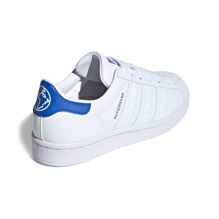 Adidas Superstar White Blue GS FW0816