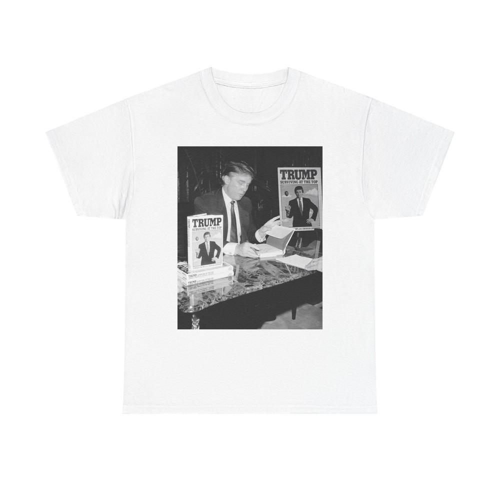 Trump Graphic T Shirt Vintage 90s Poster Retro Unisex Heavy Cotton Tee Unisex T-Shirt S